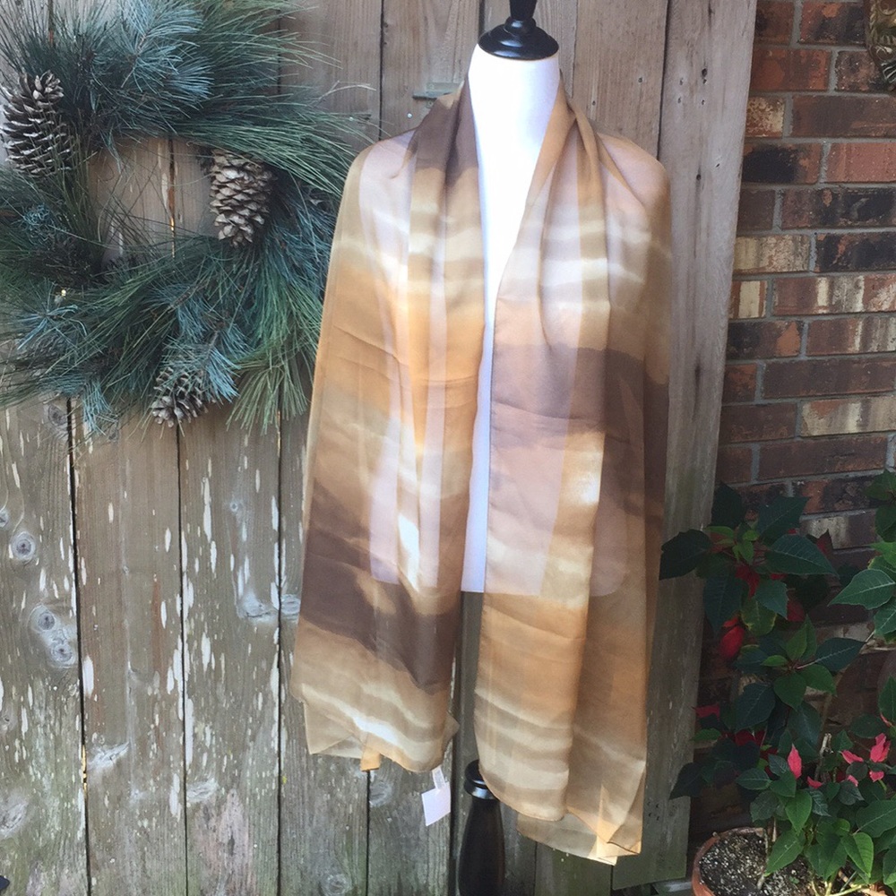 100% Silk Scarf